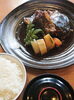 「本日のおすすめランチはあら煮定食」