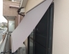 ベランダの手すりに取り付ける事も出来ます。「外付けロールスクリーンで効率的に日差しをカット！」