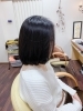 どうにか結べるくらい。ボブヘア。「 ＊実は、、、狙っていたんですよ〜＊」