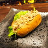 「鯖缶の燻製マヨネーズ和えドッグ！　福井市/福井片町/bar」