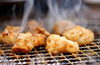 炭で焼いたホルモンは格別です^_^「焼肉日和☀️」
