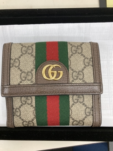 GUCCI 二つ折り財布「【高価買取】新宿西口の買取専門店「おたからや　新宿西口店」電話相談無料＆査定無料♪」