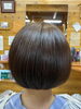 ボブが丸い　　縮毛矯正かけてます「ストレートパーマキャンペーン中」