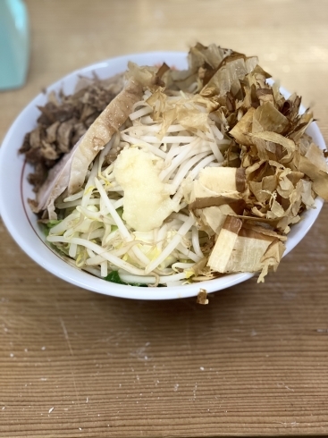 「明日の花やラーメン限定です^_^」