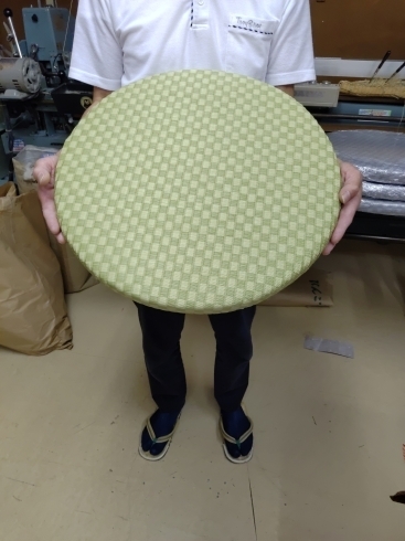 畳座布団、「丸座畳」直径50㎝「畳座布団「丸座畳」の製作承っております!」