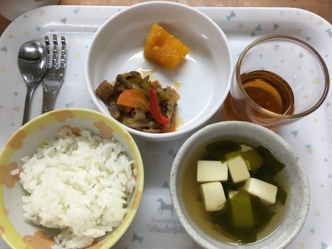 「谷史季保育園　今日の給食６月３日木曜日」