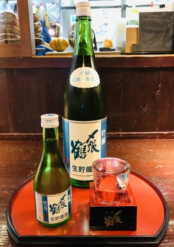 「夏限定！今しか味わえない、〆張鶴 吟醸 生貯蔵酒」