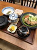 「《味の庄　伯備》今日の日替わりランチ「揚げギョーザ」」