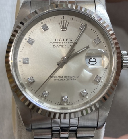 ロレックス　デイトジャスト「【ROLEX　高価買取】横浜市西区の買取専門店「おたからや　相鉄　横浜駅前店」電話相談無料＆査定無料♪」