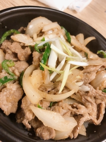 味付けジンギスカン丼「報告！！！」