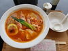 甘えびラーメン「お子様連れも安心♪遊び疲れたらここでひと休み『リーフキッチン』✨✨✨」