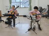 息の合ったデュオ演奏