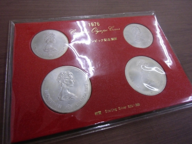 カナダオリンピックの記念銀貨♪「カナダオリンピック記念銀貨 お買取りします 京成八幡 大吉本八幡店」