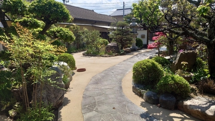 完成です「除草対策編　島根県　出雲市」