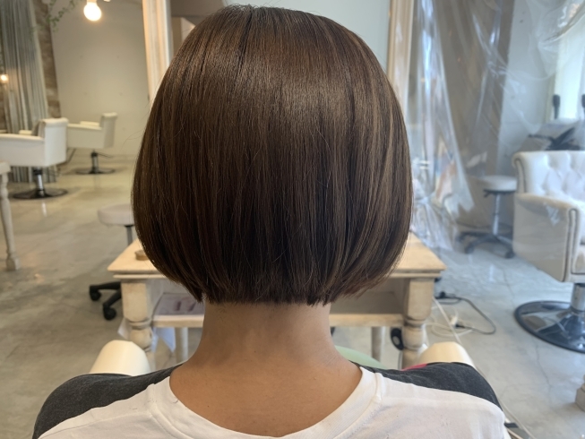 伊丹 美容室 dot.hair トリートメント「すっきりボブ伊丹　尼崎　美容室」