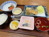 「《味の庄　伯備》今日の日替わりランチ「サバの唐揚げ餡かけ」」