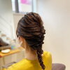 伊賀市美容室セラヴィアレンジセットあみおろしアレンジ結婚式お呼ばれセット