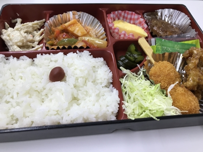 「本日の日替りお弁当♪」