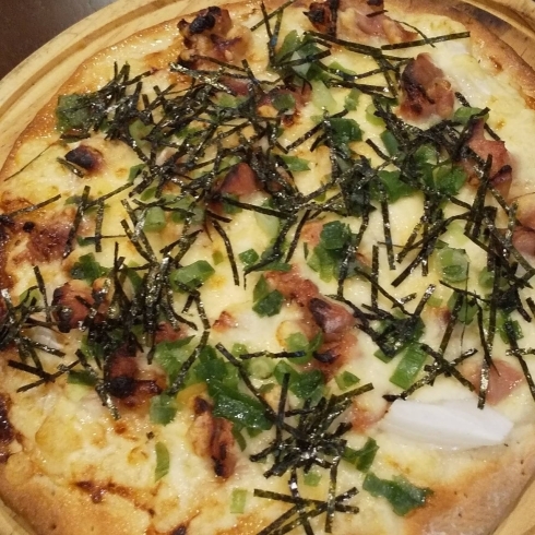 「ご賞味ください！照り焼きマヨチキンのピッツァ
//六浦駅近く パスタとピッツァの美味しいお店//」