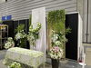 花のセレクトが素敵。「盆提灯展示会！始まりましたが、現在横浜入りです。」