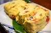 カキとトマトのだし巻き玉子「カキとトマトのだし巻き玉子」