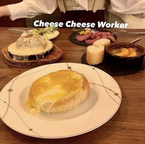 「チーズを満喫できるチーズレストラン」