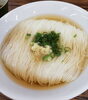 名物のそうめん。大変美味でした。「金龍さんにて、名物そうめん♪(*´ω｀*)」