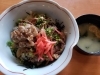 「本日のおすすめランチは和牛丼」