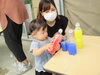 色水上手に入れたよ！「今日は、たまて箱「色水あそび」がありました！」