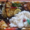 「明日の日替り弁当は魚の西京焼き」
