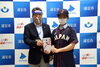 「『ろう野球日本代表の殿山選手（浦安市）』」