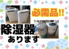 現品限りです！「この時期の必需品!!除湿器あります!!」