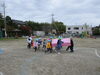 力を合わせてどこでもドアを運ぶよ！「市内幼稚園交流会」