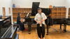 こちら練習。何度も動画を撮って確認しながら合わせます。「ピアノコンサート講師演奏　【島根県松江市　ピアノ教室　個人レッスン】」