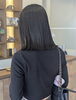 いつもとは違う贅沢なひととき「カット＋縮毛矯正でつくる、ばっさり鎖骨ボブのさらさらストレート」