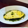 ちりめんご飯の海苔餡掛けオムライス