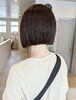乾かすだけで決まる質感ボブ「洗練された“ヘイリーボブ”」
