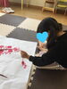 「手形の桜制作🌸」