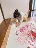 手形もジブンで🖐️「自由創作教室アトリエTAO🌈新学期らしい創作がたくさん🌸作品のモチーフや色相、プロセスから伸びゆく能力を読み解き🎨子育てを共に😊」