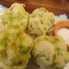 枝豆のかき揚げ