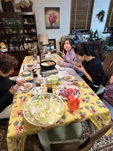我が家は誰の誕生日でも、すき焼きなんです「嬉しい事 そうでも無い事 西船橋 アンティークDEN」