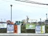 石岡駅東口、公園つくってます♪「千代田のすき家、来月再開！」
