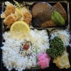「明日の日替り弁当は「イカ天と野菜天ぷら」」