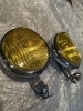 レンズのカーブや質感が素晴らしいです「ビンテージ　BOSCH YELLOW FOG LIGHTS 」