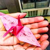 折り鶴貰いました♪「【北浦和しちりん焼肉】成人の日３連休お祝いフェアーやっちゃいます。」