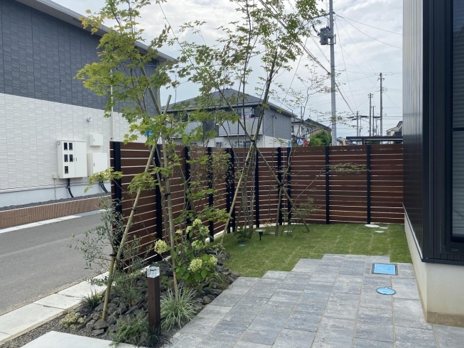 腐らない天然木のシンプルの目隠しフェンス 福島市ガーデンエクステリア 庭造りのプロ 植栽から剪定メンテナンスまで 株式会社 Little Bear Gardenのニュース まいぷれ 福島市 腐らない天然木のシンプルの目隠しフェンス 福島市ガーデンエクステリア 庭造りのプロ 植栽から剪定メンテナンスまで 株式会社 Little Bear Gardenのニュース まいぷれ 福島市