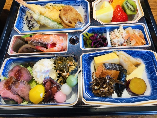 ご自宅でご法要の際にお届け致しました。「《船橋お弁当》本格和食・黒毛和牛のお弁当をご自宅に配達」