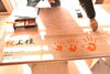 作った手形は、最終的には天井裏に上げます。「【新築工事】福島市のＨ様邸では、上棟式が執り行われました！手形式も良い思い出になったと思います。【注文住宅】」