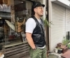 バッファローレザーを使用したスペシャルなレザーベスト ～横浜 