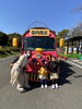 パークトレインで園内をひと回りして　パチリ(^^)「葛西臨海公園に行きました♬ 西船アンティークDEN」